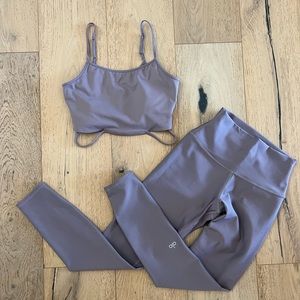 Ali Yoga set Xs lavender